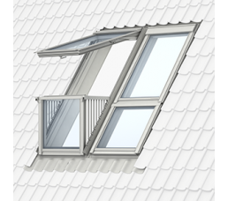 Мансардное окно Терраса VELUX GEL