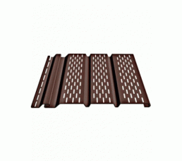 СОФИТ ПЕРФОРИРОВАННЫЙ T4-SOFFIT, ШОКОЛАД