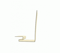 ОКОЛООКОННЫЙ ПРОФИЛЬ WINDOW DOOR TRIM, БАНАН
