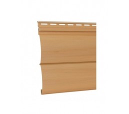 Сайдинг Текос Natural Wood Effect оцилиндрованный брус двойной (Блокхаус) Ливанский кедр